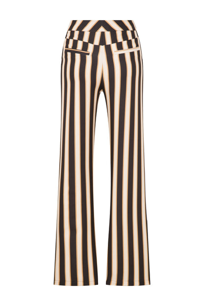 Brown striped pants