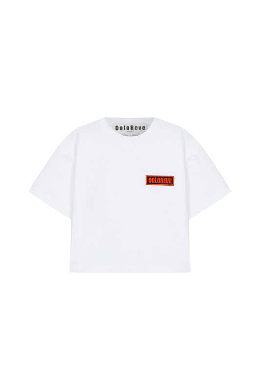 Logo tshirt orange
