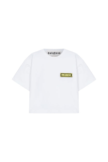 Logo tshirt yellow