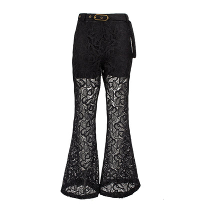 Dunbar black lace pants