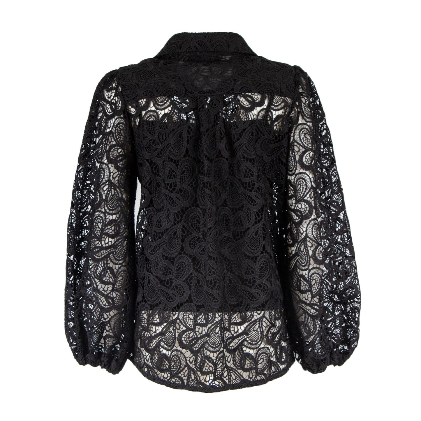 Dunbar black lace shirt