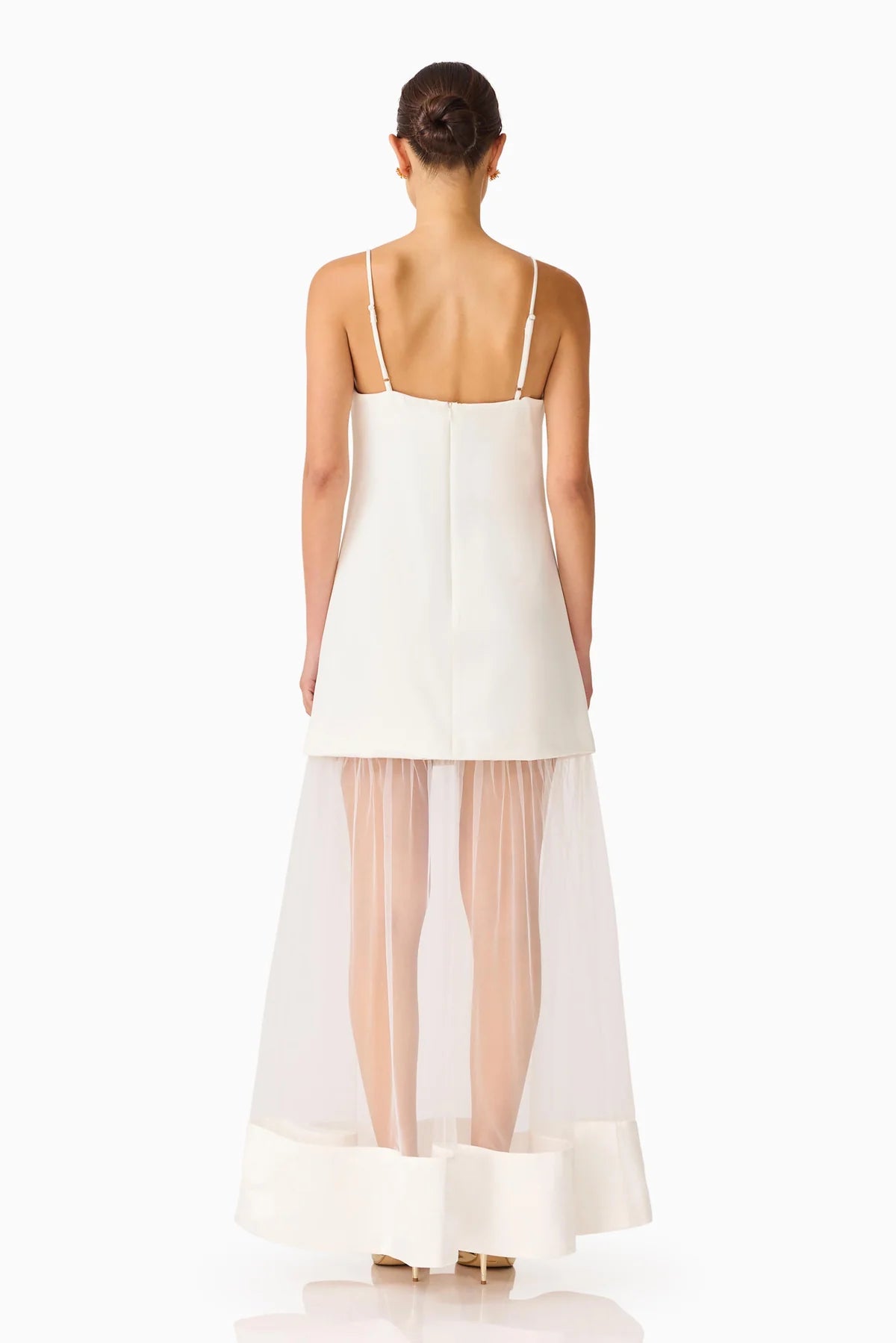 Reina white gown