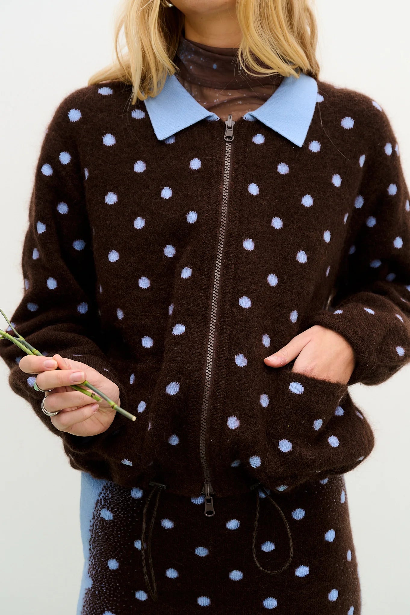 HALLEY MOHAIR REVERSIBLE JACKET