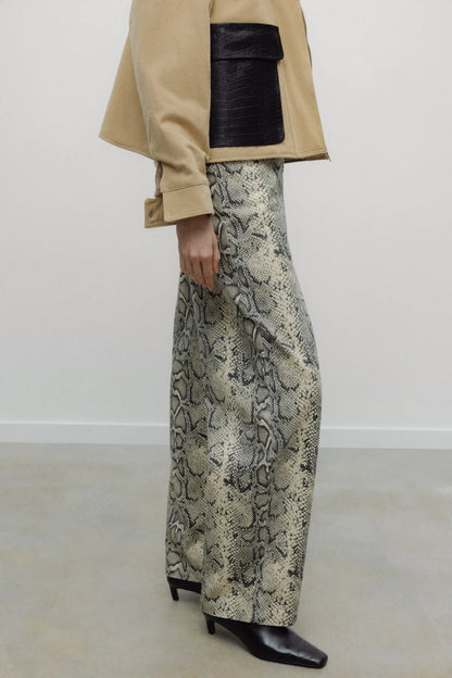 TNS denim snake trouser