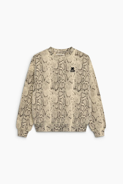 TNS logo sweater in  snake