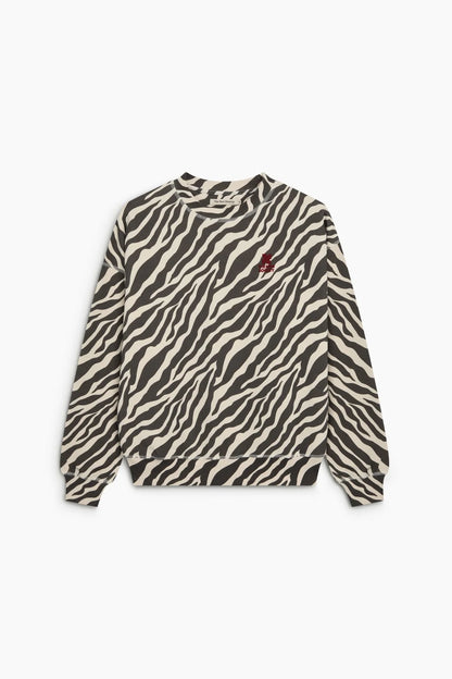 TNS logo sweater in zebra