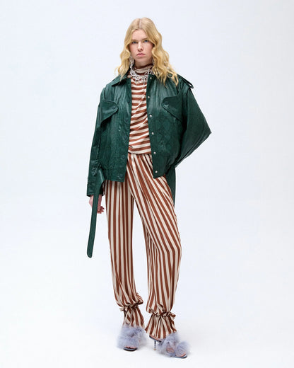 Green lupi cruiser jacket