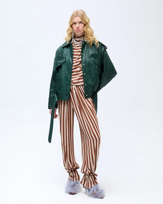 Green lupi cruiser jacket