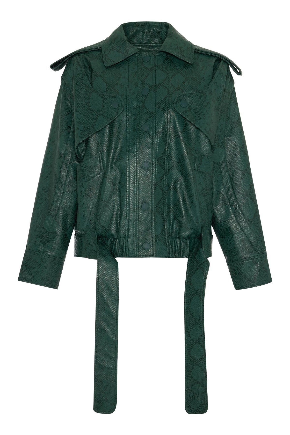 Green lupi cruiser jacket