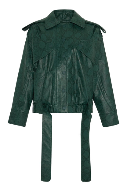 Green lupi cruiser jacket