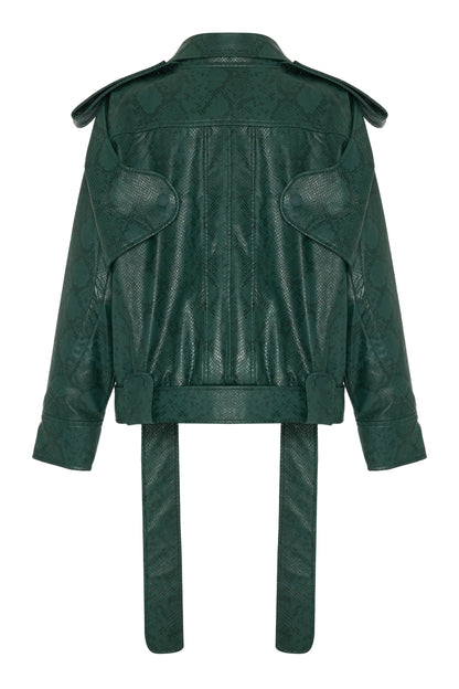 Green lupi cruiser jacket