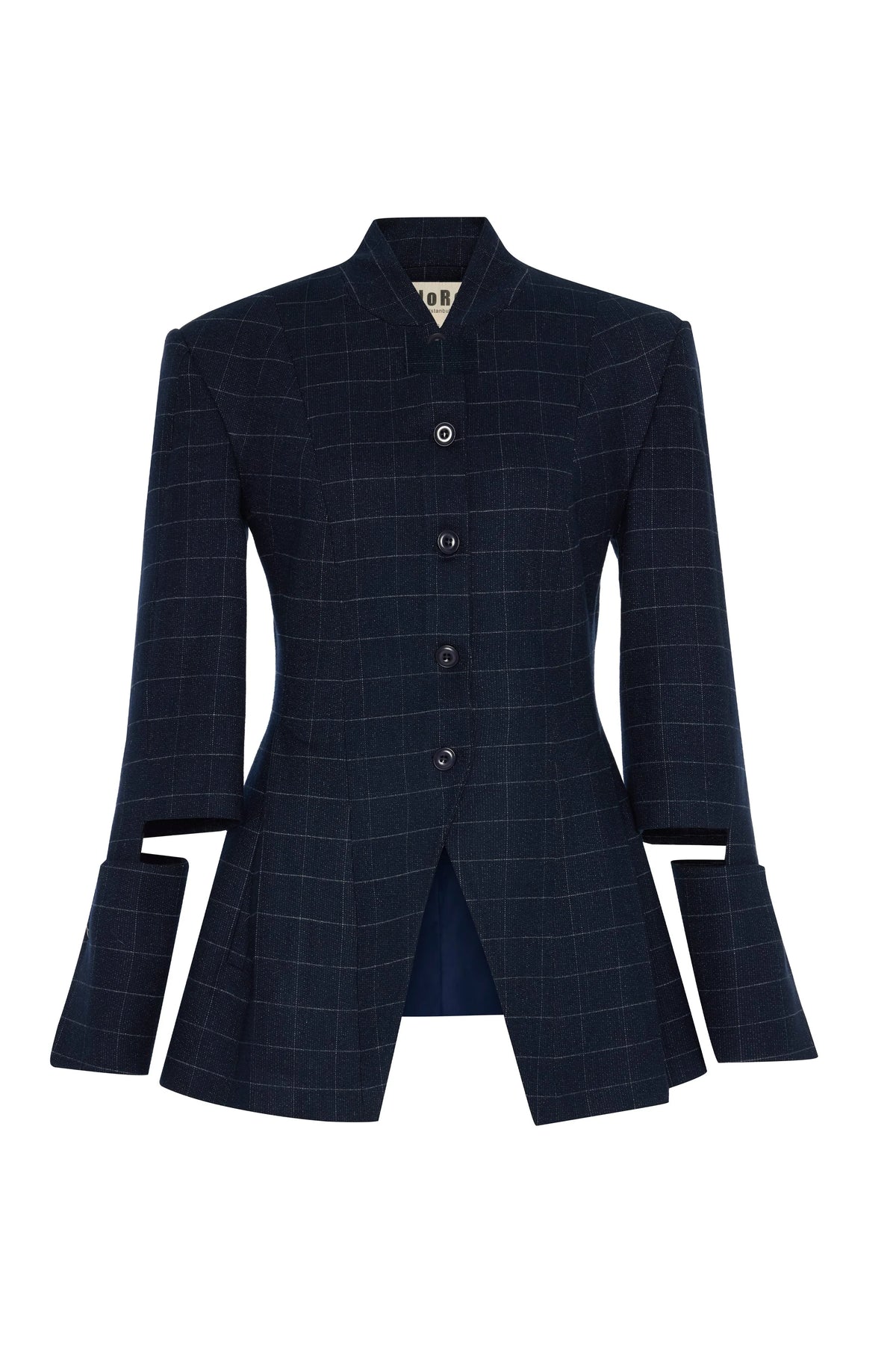 Contess Blazer - Blue Checked