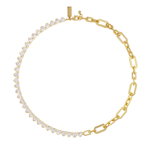 Miami heart necklace